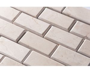 Crema Marfil 2x4 Brick Polished Marble