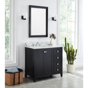 Espresso Vancouver 37" All-In-One Single Sink Vanity
