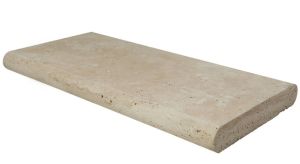 Double Bullnose - Tuscany Ivory 12X24 5CM Pool Coping