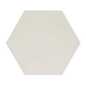 Hexley Dove 10" Hexagon Porcelain Tile